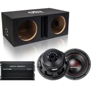 Massive Audio 2x10 Baslåda MMA ampkit