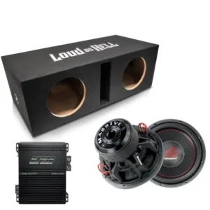 Massive Audio 2x10 Baslåda SUMMO XL ampkit