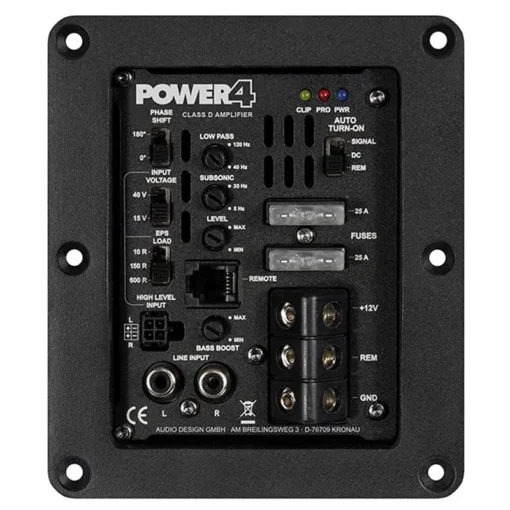 ESX DBX108Q-Active 8 tum Aktiv baslåda - Bild 5