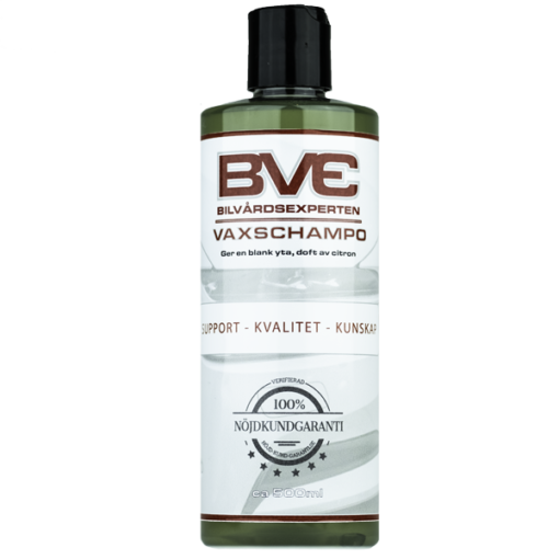 Bilschampo – BVE Vaxschampo