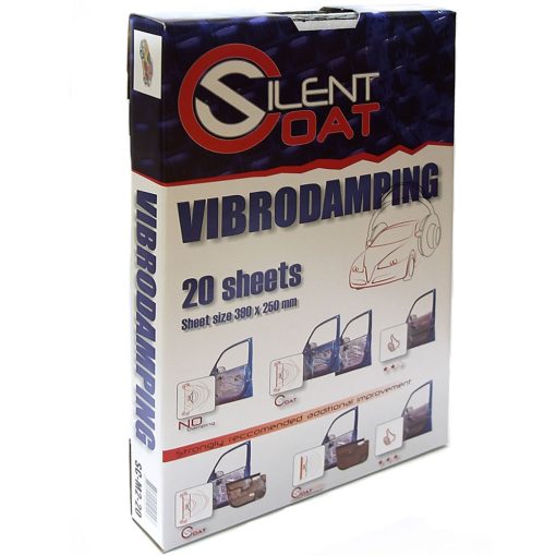 Silent Coat Vibrationsdämpning 2mm 4,0kvm - Bild 2