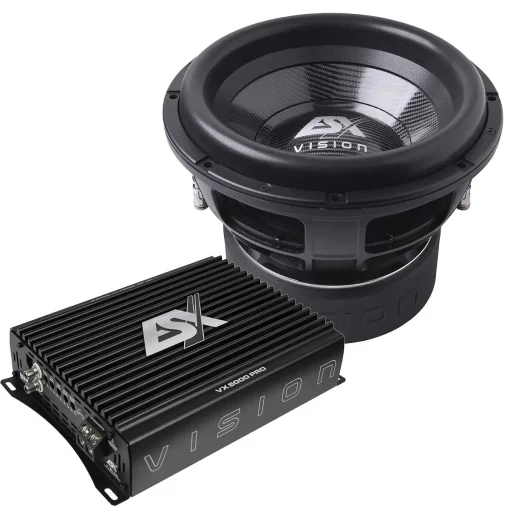 ESX SPL-baspaket – VX12PRO 12 tum bas + VX3000-Pro monoblock