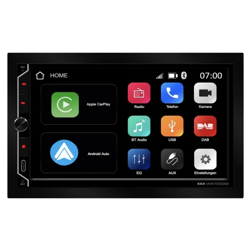 ESX VMX700DAB – Dubbeldin – Trådlös CarPlay & Android Auto - Bild 3