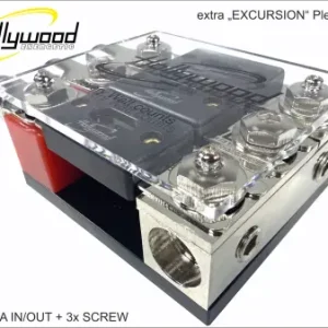 Alternative view of Hollywood ANH3 - PLATINIUM PLATED HIGH POWER TRIPPLE ANL FUSEHOLDER