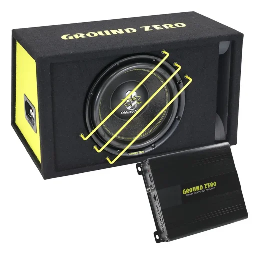 Ground Zero GZRB 30SPL + GZIA 1000.1 – Baspaket