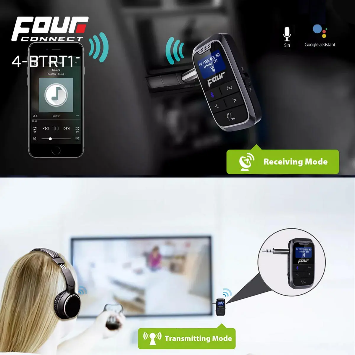 Four Mobile 4-BTRT1 – Bluetooth sändare & mottagare - Bild 4