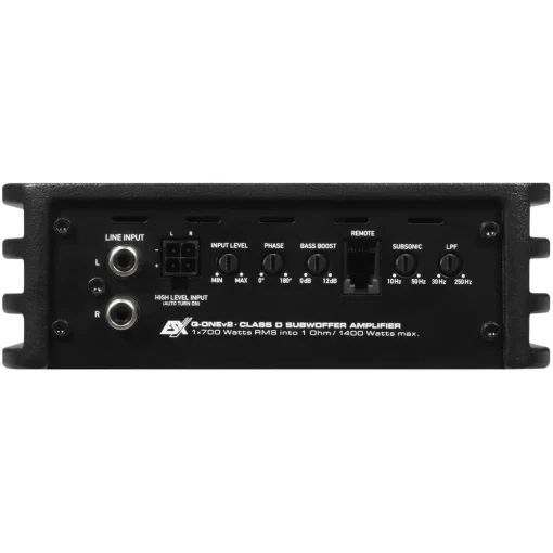 ESX Q-ONE v2 – Slutsteg – Monoblock - Bild 3