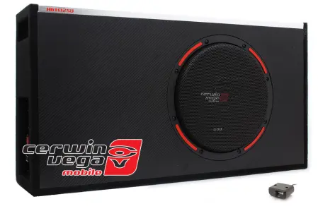 Cerwin - Vega HED 12 tum SLIM Aktiv Baslåda