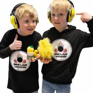 LISÄÄ BASSOA Hörselskydd för barn